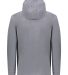Augusta Sportswear 6859 Youth Polar Fleece Hooded  in Graphite back view