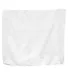 Carmel Towel Company C1518MF Microfiber Rally Towe White front view