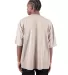 Shaka Wear SHGDD Adult Garment-Dyed Drop-Shoulder  in Oatmeal back view