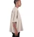 Shaka Wear SHGDD Adult Garment-Dyed Drop-Shoulder  in Oatmeal side view
