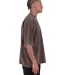 Shaka Wear SHGDD Adult Garment-Dyed Drop-Shoulder  in Mocha side view