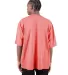Shaka Wear SHGDD Adult Garment-Dyed Drop-Shoulder  in Peach back view