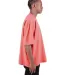 Shaka Wear SHGDD Adult Garment-Dyed Drop-Shoulder  in Peach side view