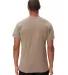Threadfast Apparel 180A Unisex Ultimate Cotton T-S in Nutmeg back view