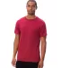 Threadfast Apparel 180A Unisex Ultimate Cotton T-S in Burgundy front view