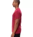 Threadfast Apparel 180A Unisex Ultimate Cotton T-S in Burgundy side view
