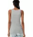 Bella + Canvas 1081 Ladies' Micro Ribbed Tank ATHLETIC HEATHER back view