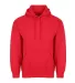 Smart Blanks 7001 ADULT PREM HEAVY WT HOOD in Red front view