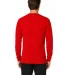 Smart Blanks M1250 ADULT PREM HEAVY WT LS TEE in Red