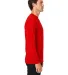 Smart Blanks M1250 ADULT PREM HEAVY WT LS TEE in Red