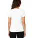 Smart Blanks 4002 WOMEN'S TRU-FIT V NECK T SHIRTS in White
