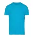 Smart Blanks 3502 YOUTH PREMIUM TEE TURQUOISE front view