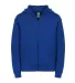 Smart Blanks 302 YOUTH ZIPPER HOODIE ROYAL front view