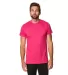 Smart Blanks 501 MEN'S VALUE TEE in Hot pink front view
