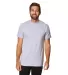 Smart Blanks M1200 ADULT PREM HEAVY WT SS TEE HEATHER GREY front view