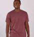 Boxercraft BM2102 Tri-Blend T-Shirt in Maroon heather front view