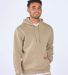 Boxercraft BM5302 Fleece Hooded Pullover in Latte front view