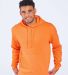 Boxercraft BM5302 Fleece Hooded Pullover in Mandarin front view
