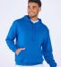 Boxercraft BM5302 Fleece Hooded Pullover in True royal front view