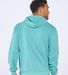 Boxercraft BM5302 Fleece Hooded Pullover in Saltwater back view