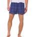 Boxercraft BM6701 Double Brushed Flannel Boxers in Navy field day plaid back view
