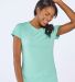 Boxercraft BW2101 Women's Tri-Blend T-Shirt in Mint Heather