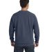 Comfort Colors T-Shirts  1566 Garment-Dyed Sweatsh in Denim back view