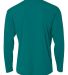 A4 Apparel N3165 Men's Cooling Performance Long Sl in Teal back view