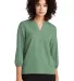 MERCER+METTLE MM2011    Women's Stretch Crepe 3/4- Sage front view