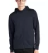 MERCER+METTLE MM3002    Double-Knit Full-Zip Hoodi NightNavy front view