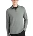 MERCER+METTLE MM3010    Stretch 1/4-Zip Pullover GustyGrey front view