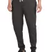 District Clothing DT8107 District Re-Fleece Jogger CharcoalHt front view