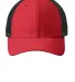 New Era NE208    Recycled Snapback Cap Scarlet front view