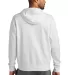 Nike NKDR1499  Club Fleece Sleeve Swoosh Pullover  White back view
