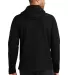 Nike NKDR1543  Hooded Soft Shell Jacket Black back view