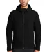 Nike NKDR1543  Hooded Soft Shell Jacket Black front view