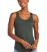 District Clothing DT151 District Women's Perfect T DeepestGry front view