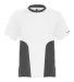 Badger Sportswear 4260 Sweatless T-Shirt in White/ graphite front view