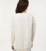 LA T 3525 Ladies' Weekend Tunic Fleece in Natural heather back view