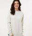LA T 3525 Ladies' Weekend Tunic Fleece in Natural heather front view