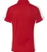 Sierra Pacific 5465 Women's Colorblocked Moisture  Red/ White back view