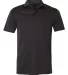 Sierra Pacific 0100 Value Polyester Polo in Black front view