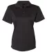 Sierra Pacific 5100 Women's Value Polyester Polo Black front view