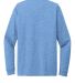 Next Level Apparel NL6211 Unisex CVC Long-Sleeve T in Heather columbia blue backFlat view
