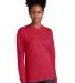 Next Level Apparel NL6211 Unisex CVC Long-Sleeve T RED front view