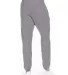 Next Level Apparel 9803 Unisex Fleece Sweatpant HEATHER GRAY back view