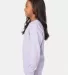 Comfort Wash GDH275 Garment Dyed Youth Long Sleeve Future Lavender side view