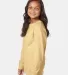 Comfort Wash GDH275 Garment Dyed Youth Long Sleeve Summer Squash Yellow side view