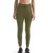 TriDri TD055 Ladies' Fitted Maria Jogger OLIVE front view