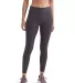 TriDri TD531 Ladies' Performance Leggings CHARCOAL front view